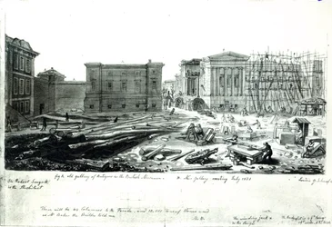 Costruzione della Nuova Galleria del British Museum